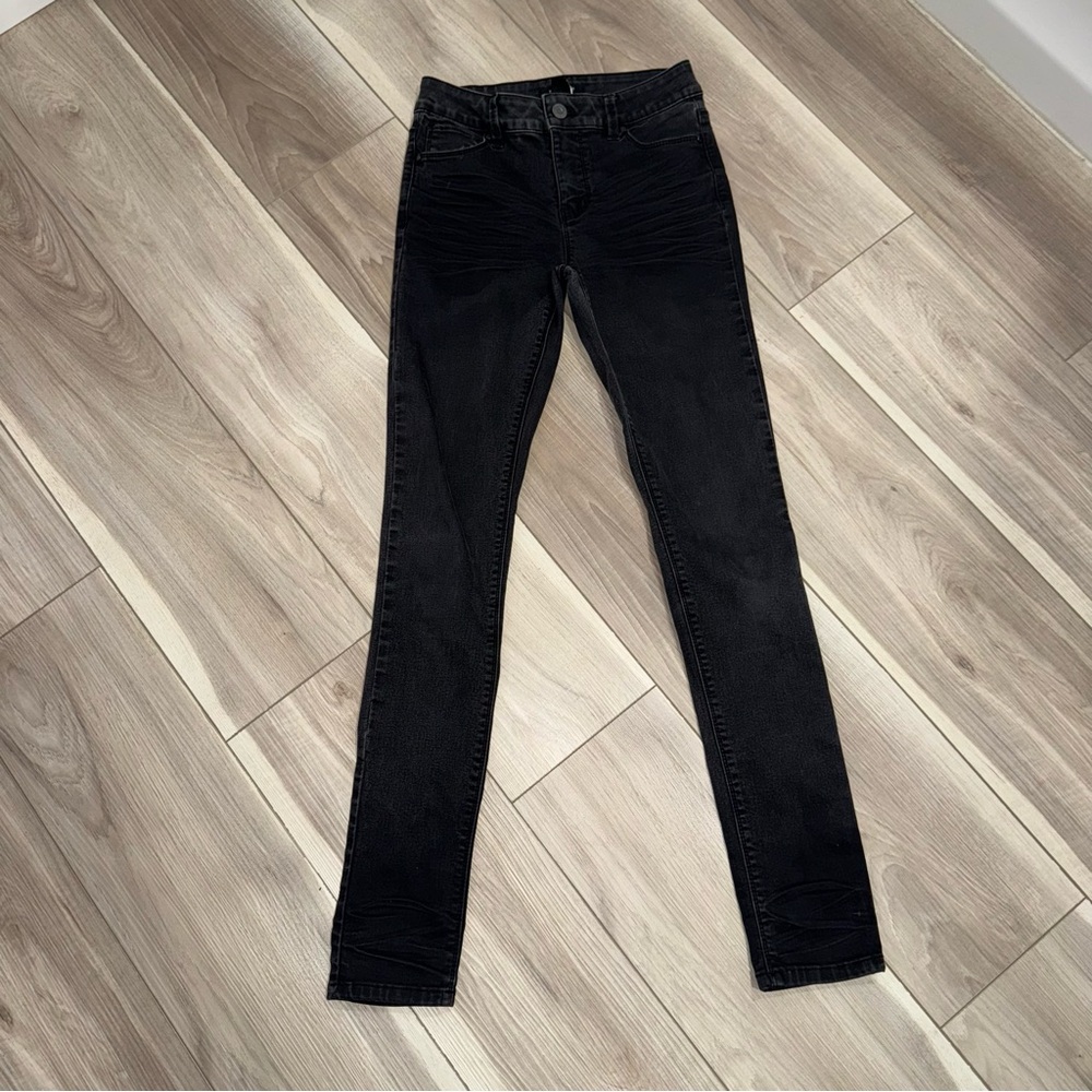 White House Black Market Women's Black high waist Skinny Jeans